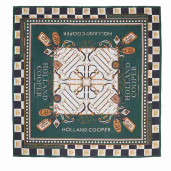 Stirrup Silk Scarf