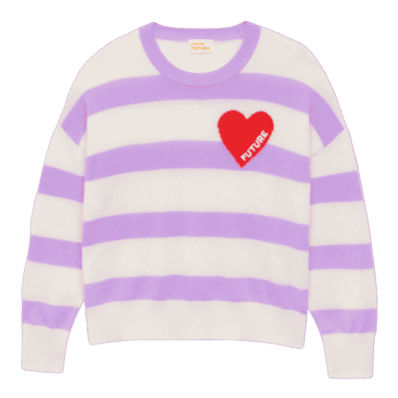 Cashmere Sweater with Heart