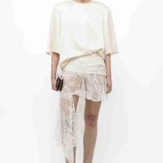 Boxy Silk Top