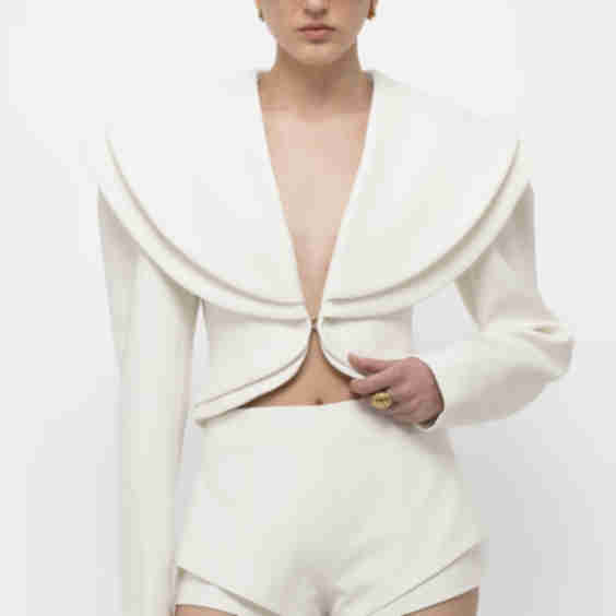 Twin Collar Blazer