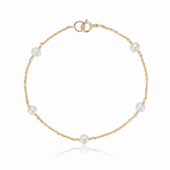 Five Pearl Bracelet