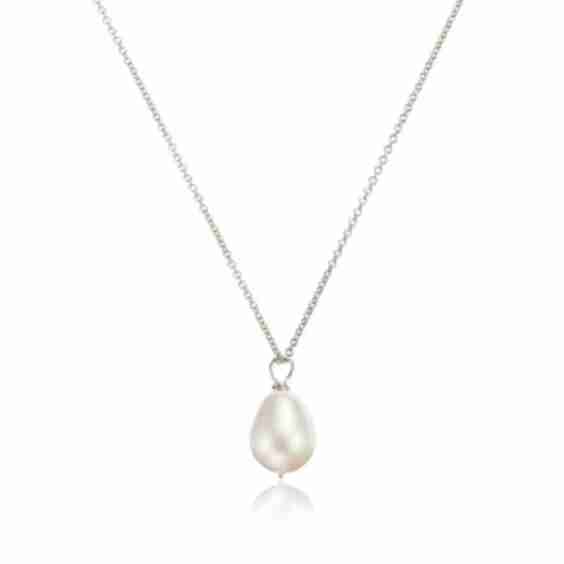 Large Single Pearl Necklace