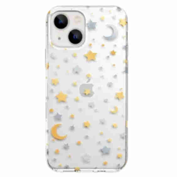 Starry Night Clear iPhone Case