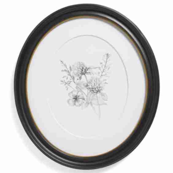 12x14 Matted To 8x10 Oval Wall Portrait Frame