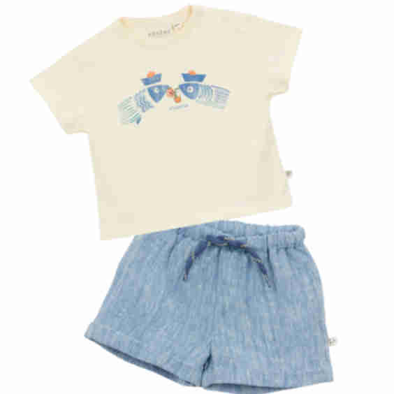 Fancy Fish T-Shirt & Shorts Set