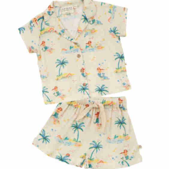 Mystical Mermaid Shirt & Shorts Set