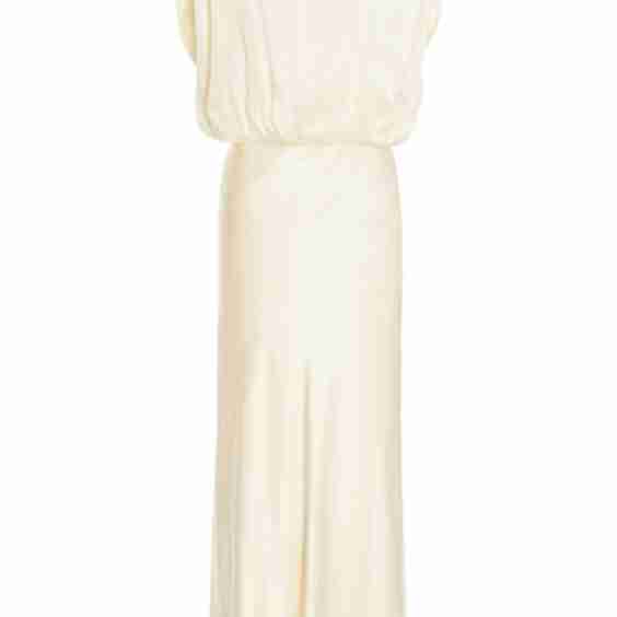 Victoria Satin Maxi Dress