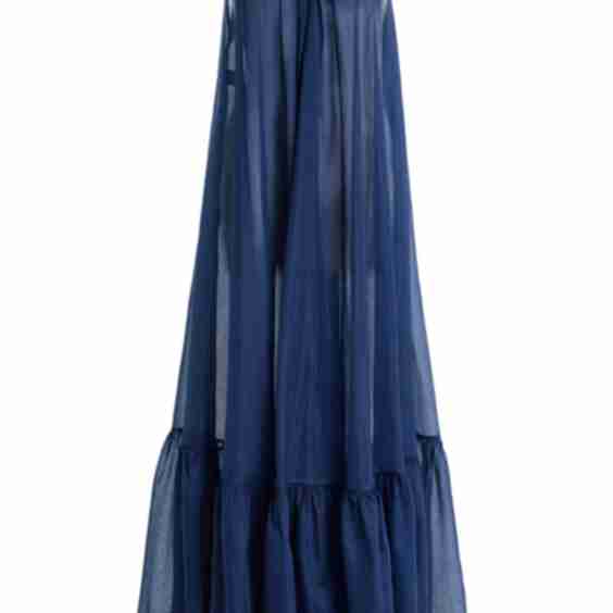 Blanche Cotton Silk Voile Dress