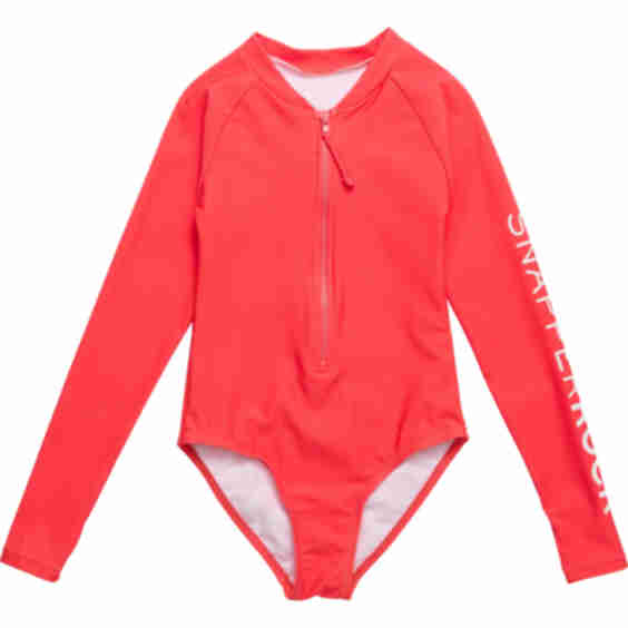 Watermelon Sustainable Ls Surf Suit