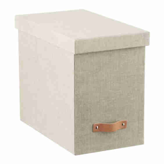 Marten Desktop File Linen