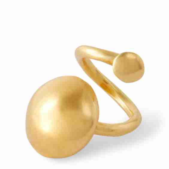 Yellow Moon Ring