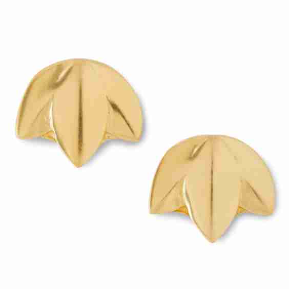 Tiny Leaf Earrings