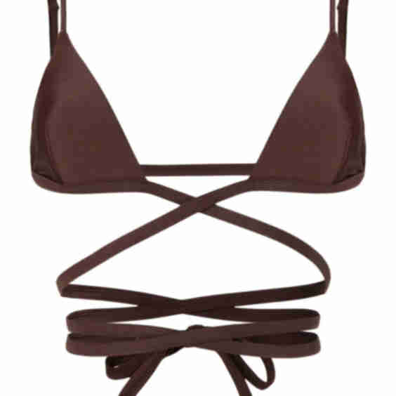 Wrap-Tie Bikini Top
