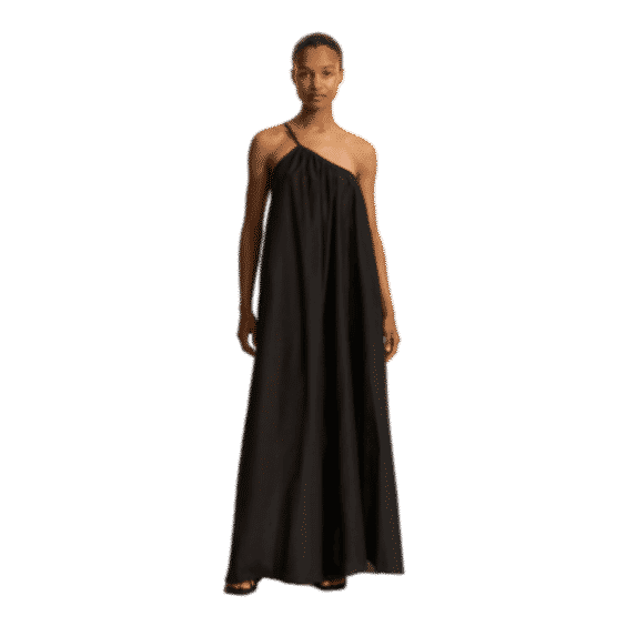 Voluminous One Shoulder Dress