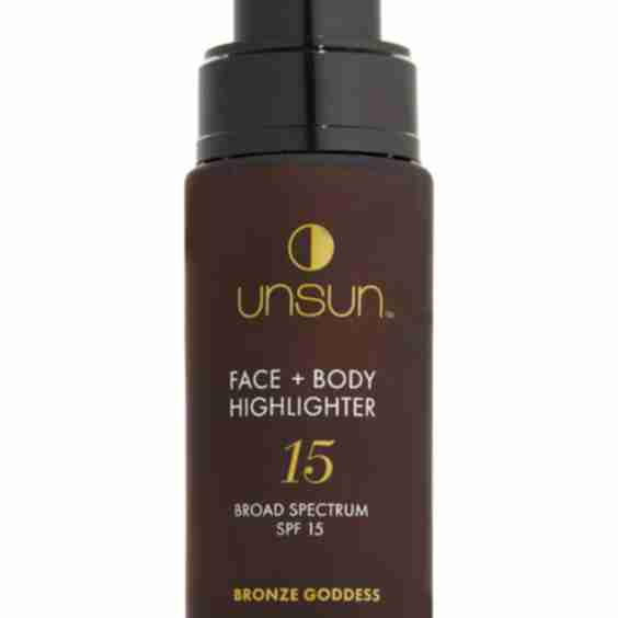 Face + Body Highlighter Sunscreen SPF 15