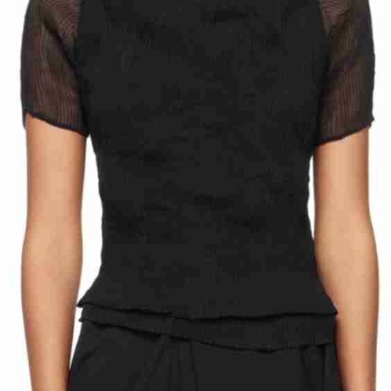 Black Twist T-Shirt