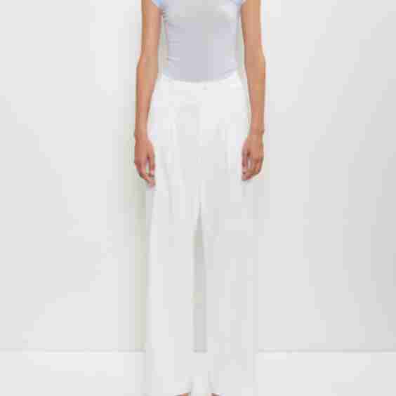 Washi Paper Wide Leg Pants