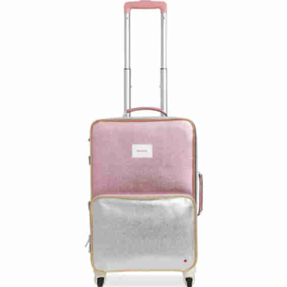 Logan Metallic Carry On Suitcase