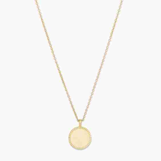 Bespoke Coin Necklace (Gold)