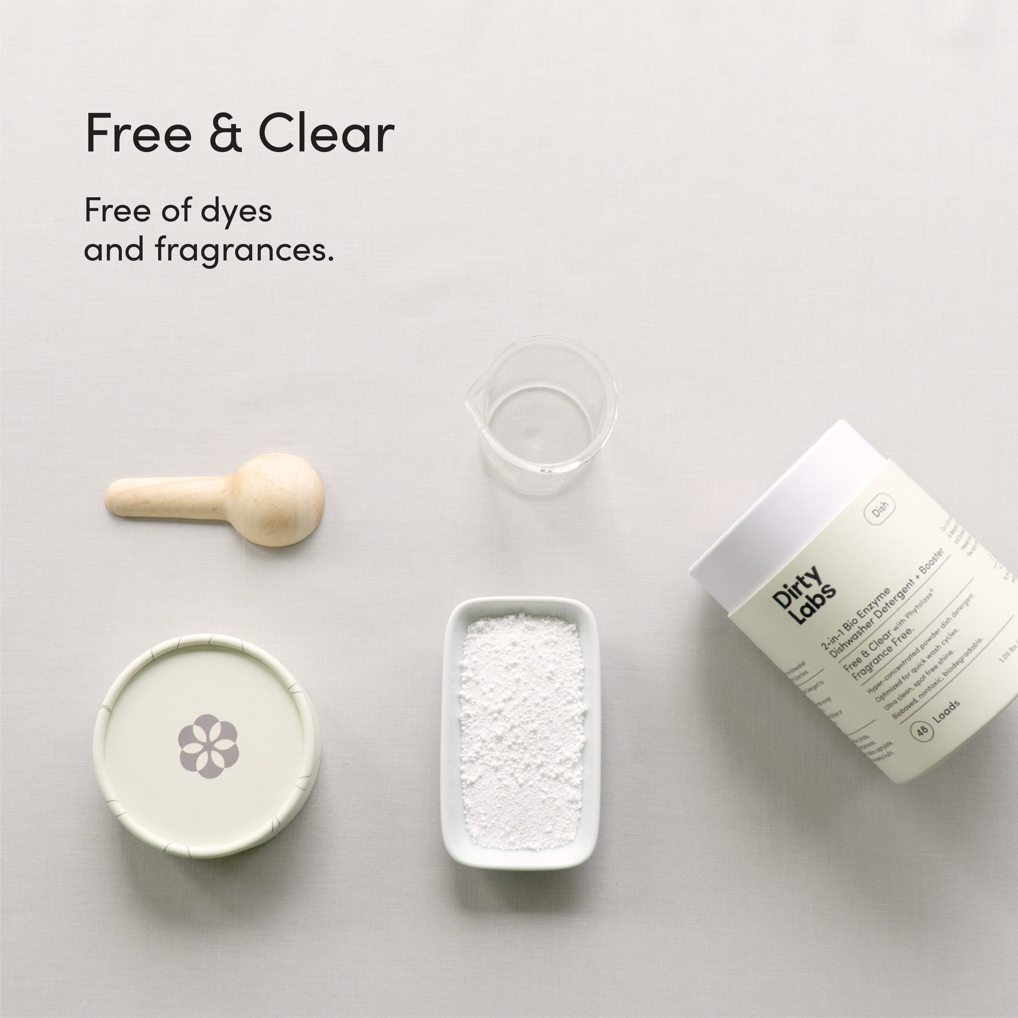 Free & Clear Bio Enzyme Dishwasher Detergent - Thumbnail 5