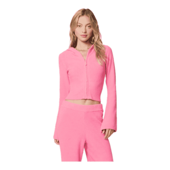 Plush Zip-Up Sweater