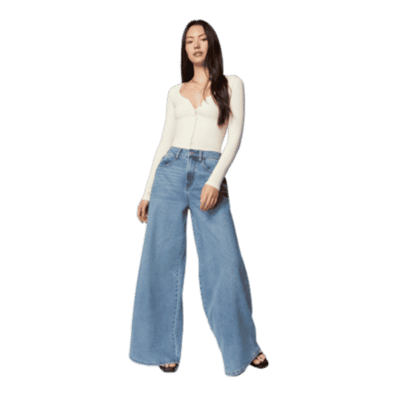 Total Softie Wide Leg Jean