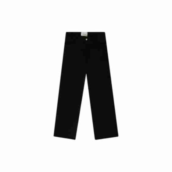 Washed Wide Leg Denim