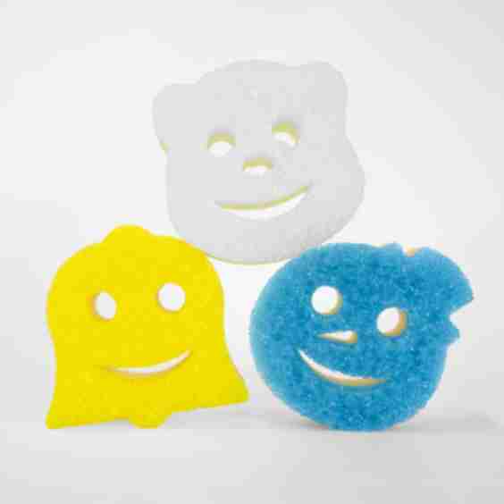 Scrub Mommy Winter Shapes Dual-Sided Scrubber and Sponge