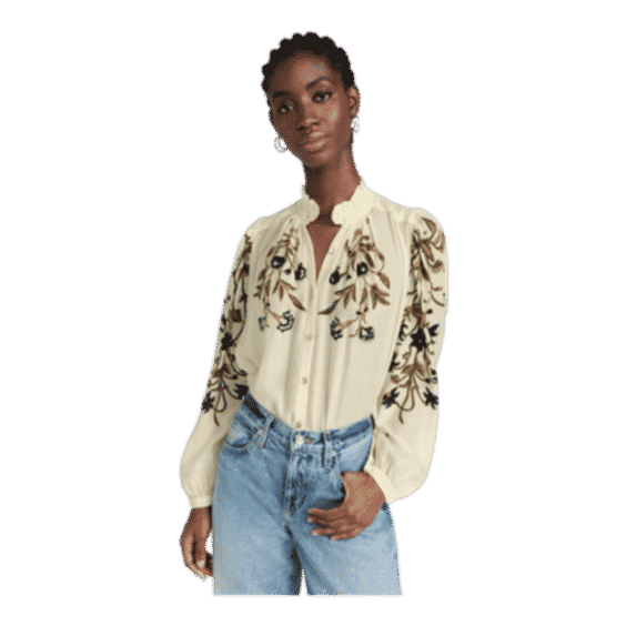 Annabel Olive Lily Valley Shirt