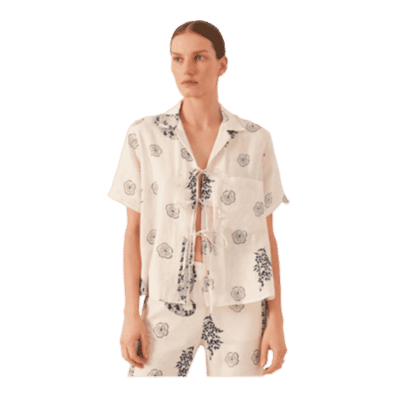 Styla Porcelain Linen Shirt