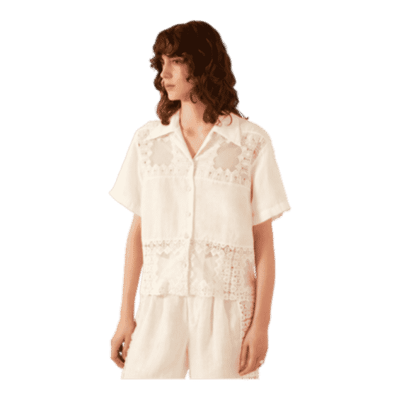 Stevie Picnic Eyelet Shirt 