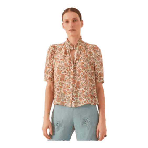 Winn Garden Party Silk Shirt