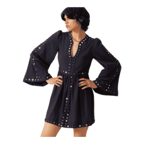 Silvie Midnight Mirror Dress