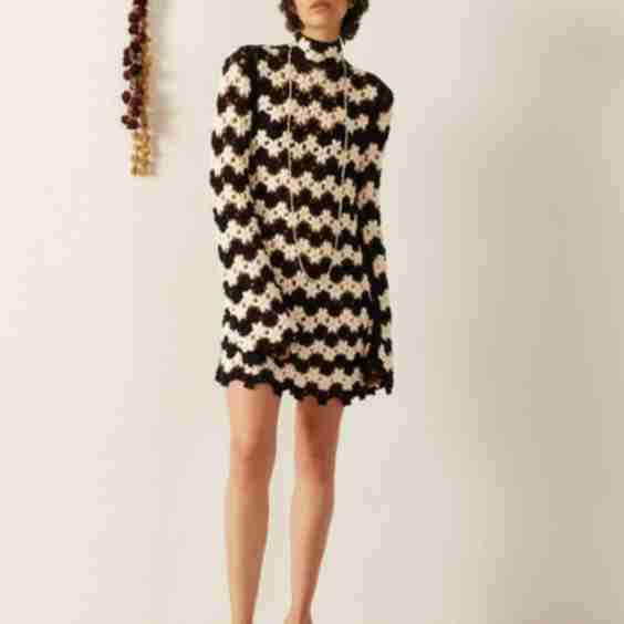 Romy Mariner Crochet Dress