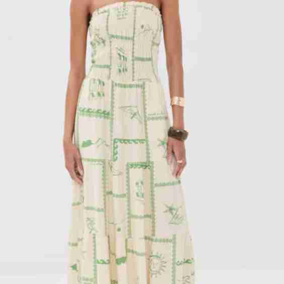 Rio Print Maxi Dress