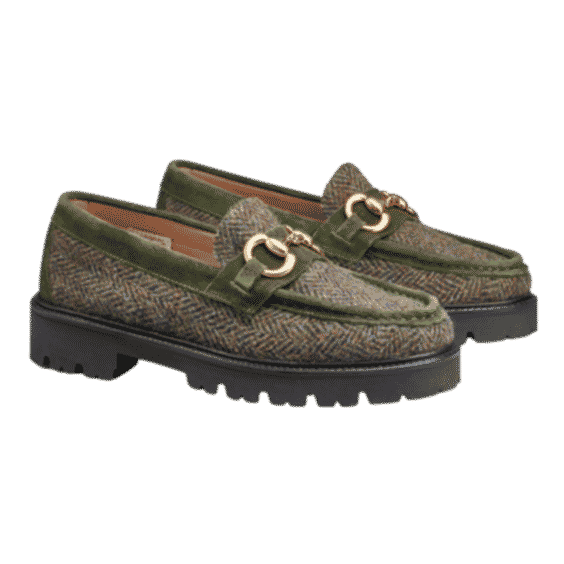 Lianna Harris Tweed Super Bit Weejuns Loafer