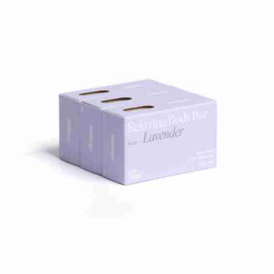Relaxing Body Bar 3 Pack — Lavender