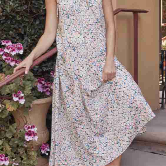 The Easy Breezy Eco Voile Tie-Shoulder Dress Cover-Up