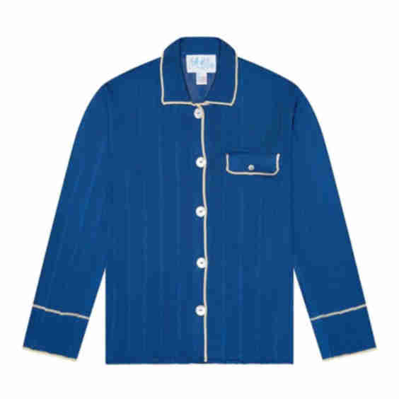 Ribbed-knit shirt