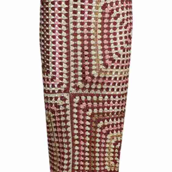 Granny Square Midi Skirt