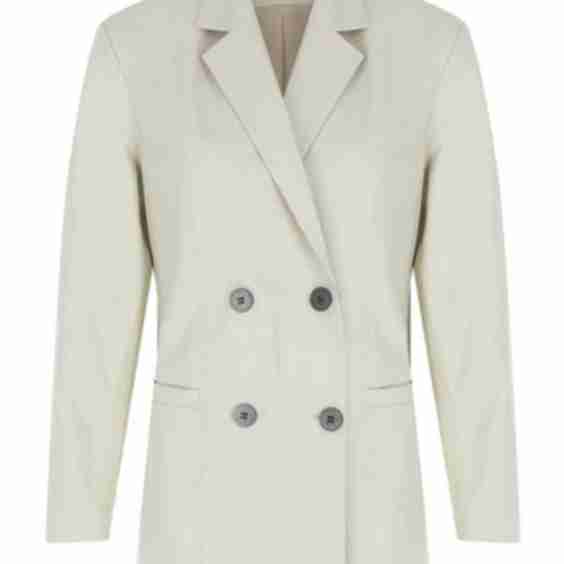 Chin Leather Blazer