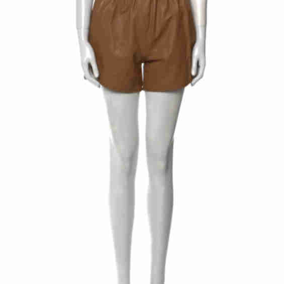 Leather Mini Shorts w/ Tags