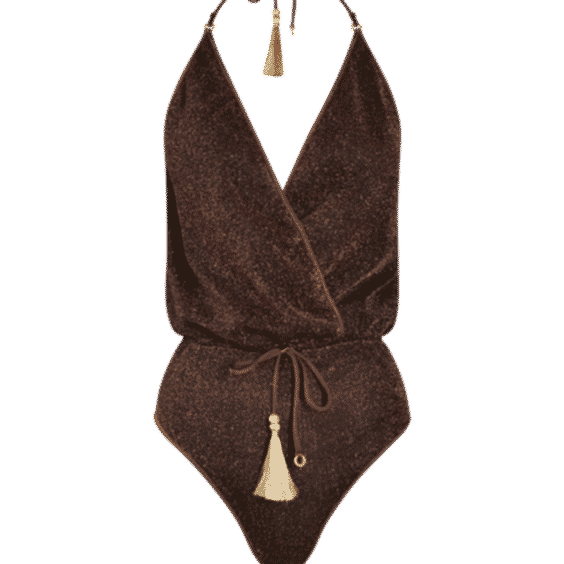 Glitter V-Swimsuit
