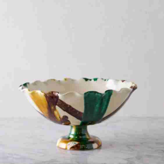 Fluted Fruit Bowl