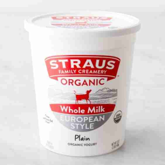 Organic Plain Whole Milk Yogurt