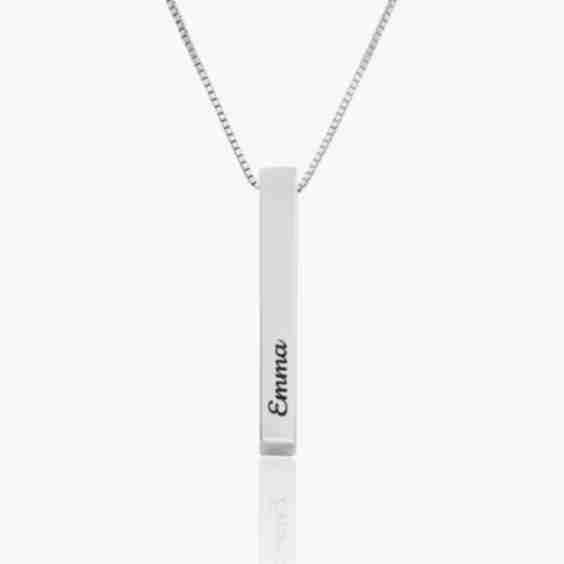 Pillar Bar Necklace