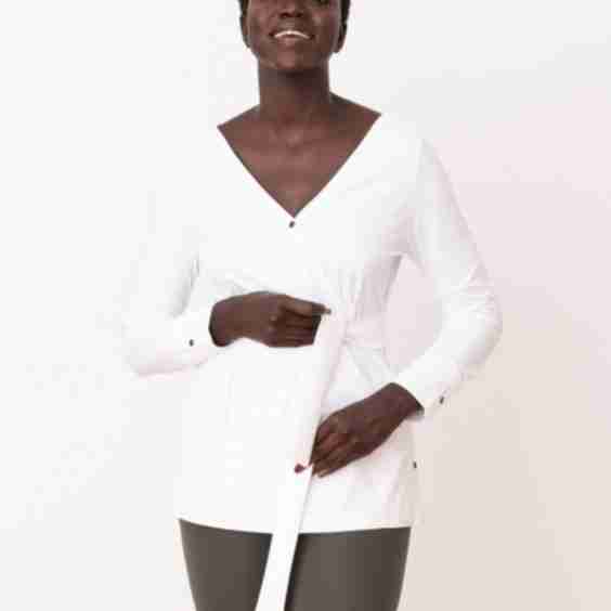 Suits You Wrap Blouse