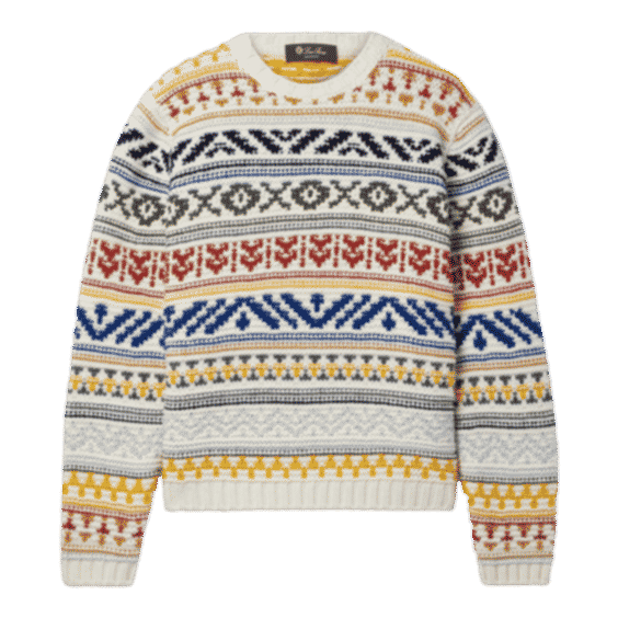Bernina Fair Isle Cashmere Sweater