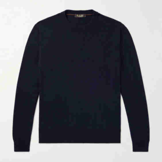 Slim-Fit Baby Cashmere Sweater