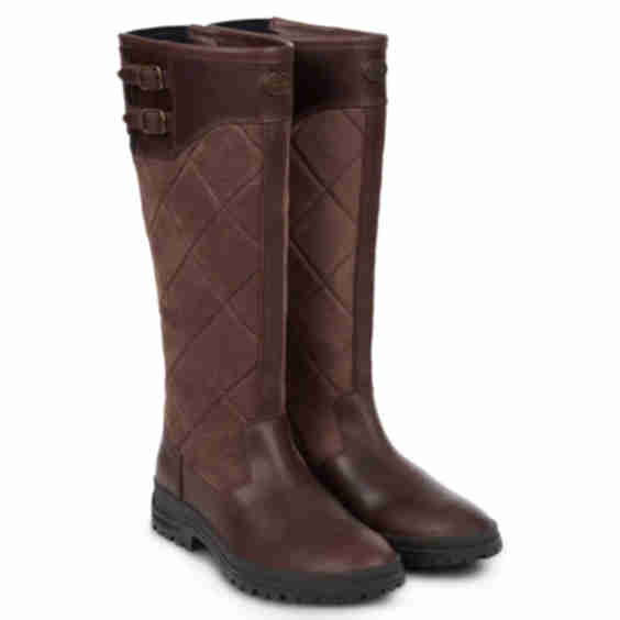 Jameson Quilted Leather Boots